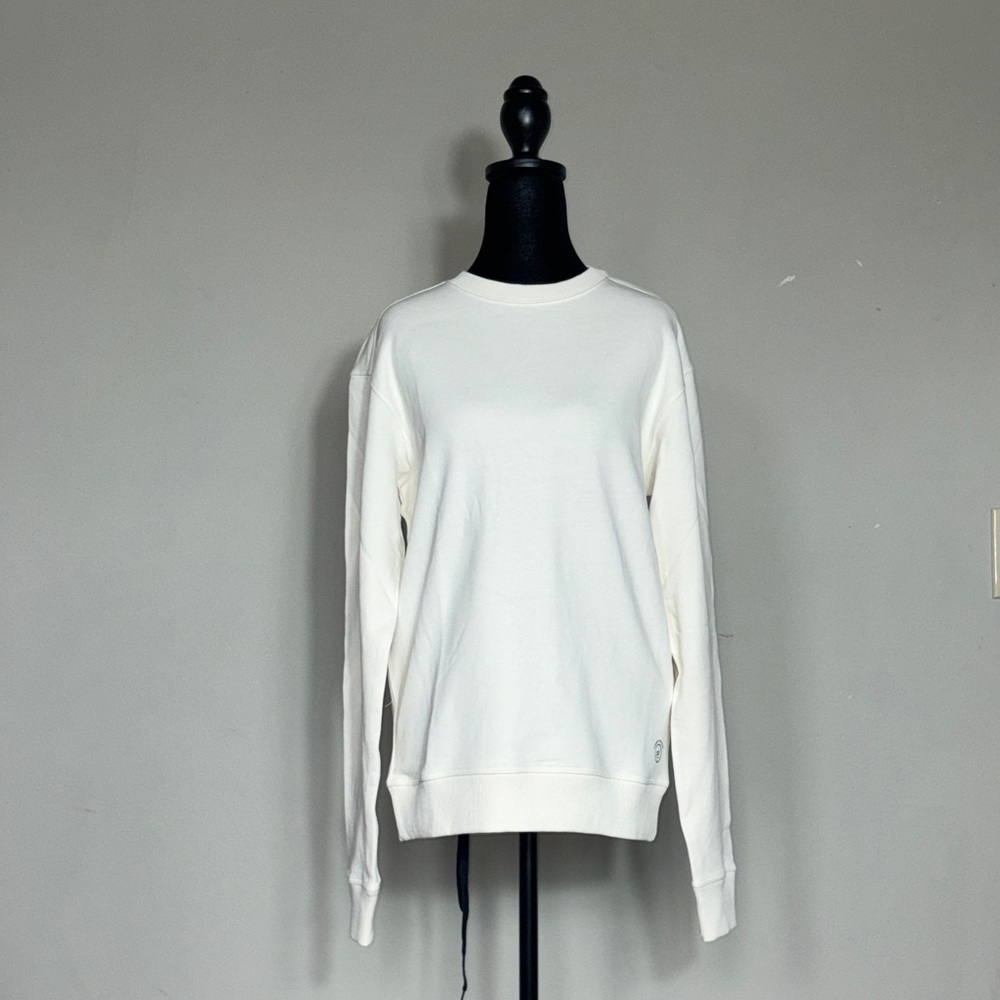 Allbirds Cream Long Sleeve Sweatshirt - Picture 3 of 10